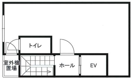 AXIS三宮ビル基準階図面