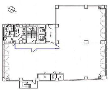 住友生命三田ビル基準階図面