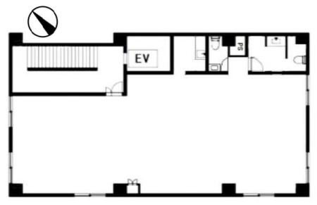 芝関野ビル基準階図面